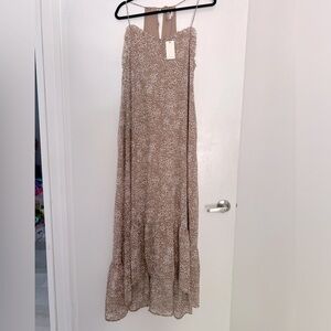 NWT Light brown maxi dress